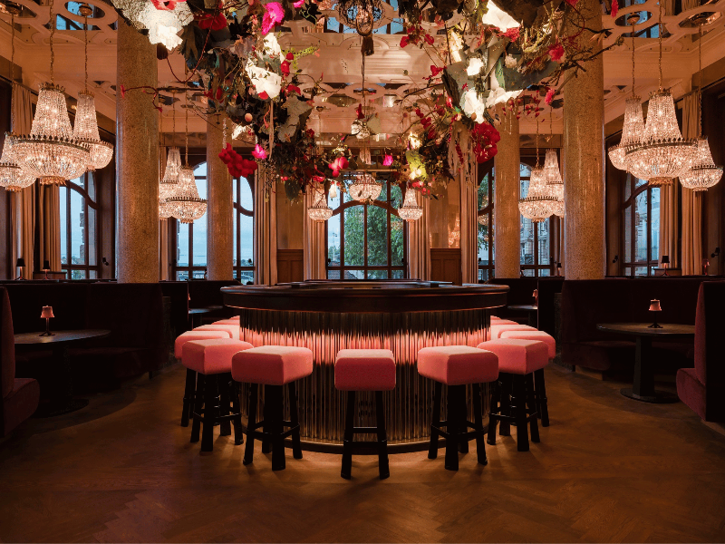 Grand Hotel Les Trois Rois - Restoran