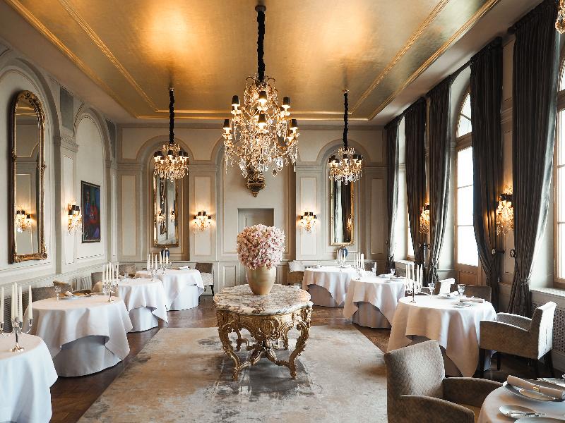 Grand Hotel Les Trois Rois - Restoran