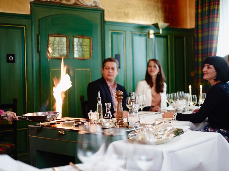 Romantik Hotel Wilden Mann Luzern - Restoran