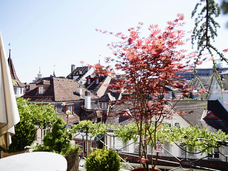 Romantik Hotel Wilden Mann Luzern - Teras
