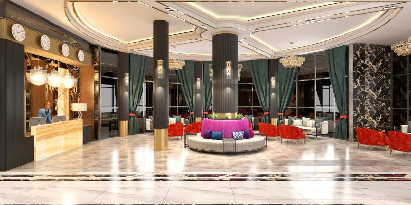 Grand Uysal Beach Hotel - Lobi