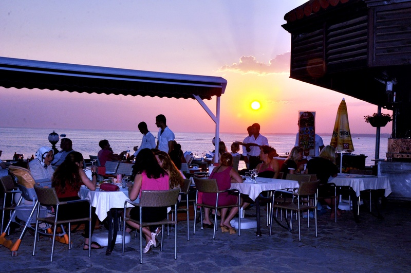 Side Altinkum Bungalow Hotel - Restoran