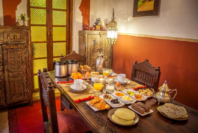 Riad Sable Chaud - Restoran