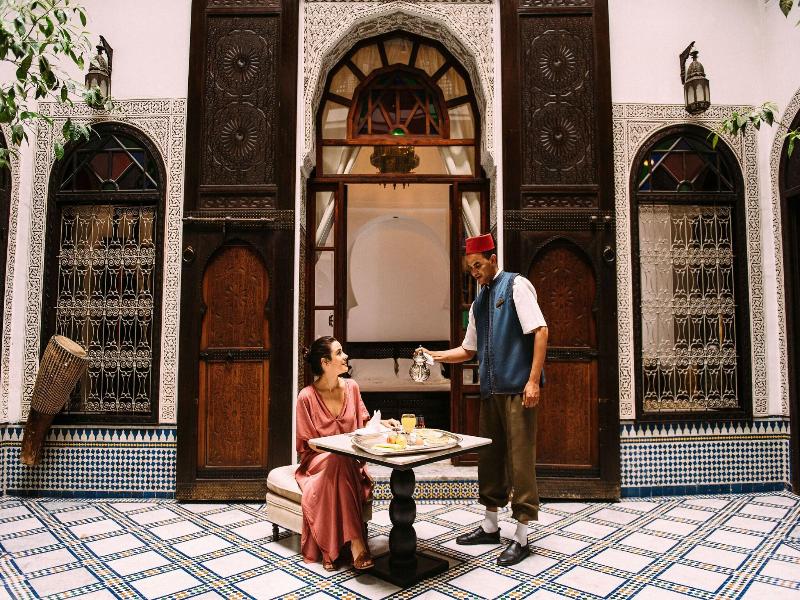 Riad Maison Bleue & Spa - Lobi