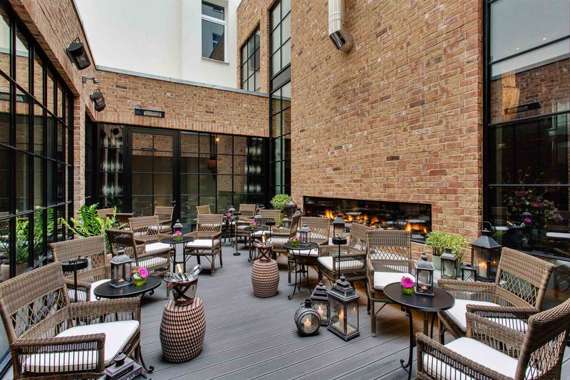 Hotel Zoo Berlin - Teras