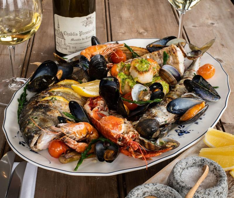 Salcombe Harbour Hotel - Restoran