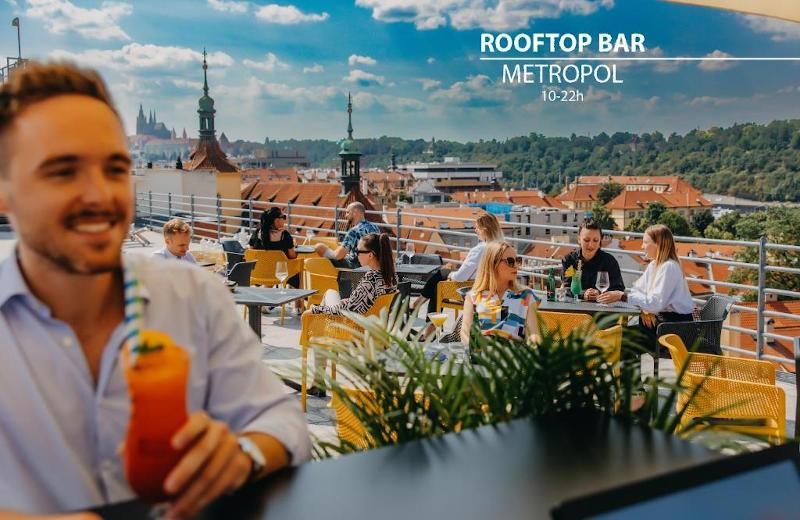 Metropolitan Old Town - Czech Leading Hotels - Teras