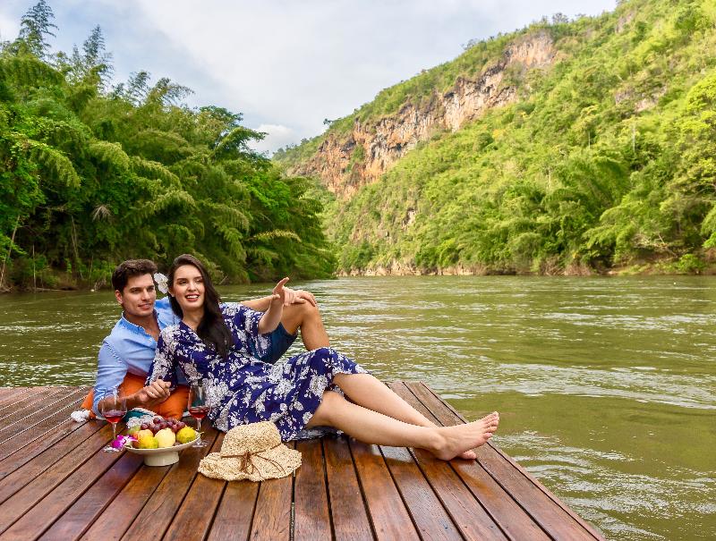The Float House River Kwai - Teras