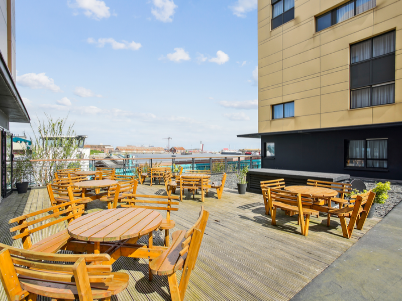 All Suites Appart Hôtel | Dunkerque Centre - Teras
