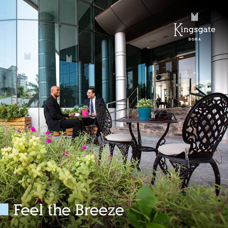 Kingsgate Hotel Doha by Millennium Hotels - Teras