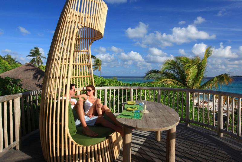 Six Senses Laamu - Teras