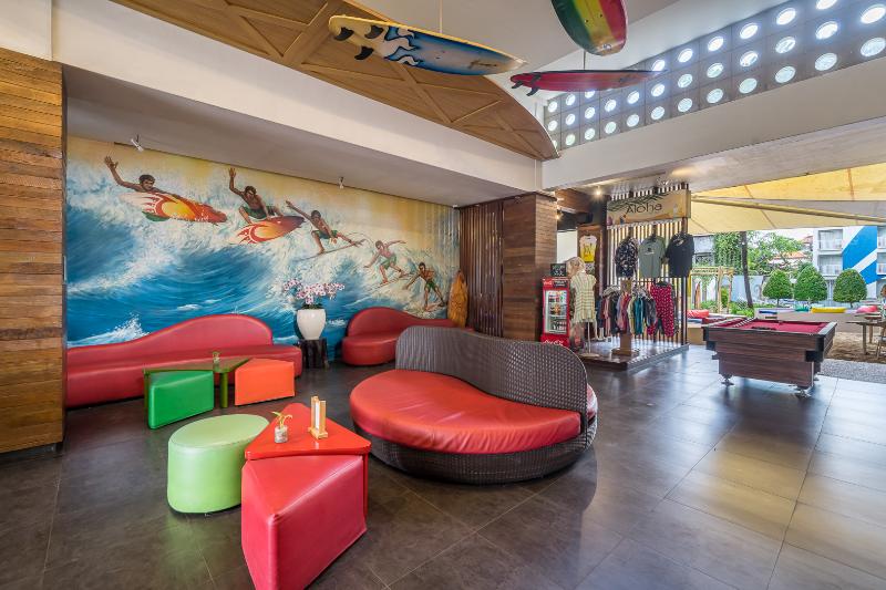Bliss Surfer Hotel Legian - Lobi