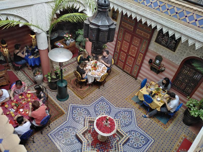 Riad Bleu Du Sud - Restoran