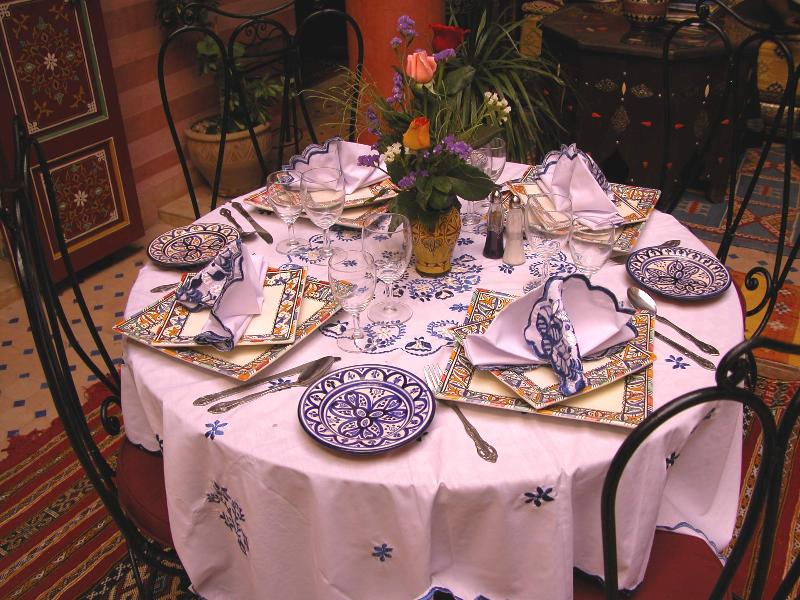 Riad Bleu Du Sud - Restoran