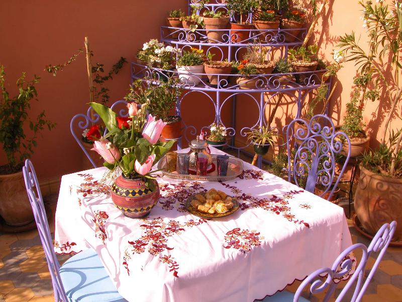 Riad Bleu Du Sud - Restoran