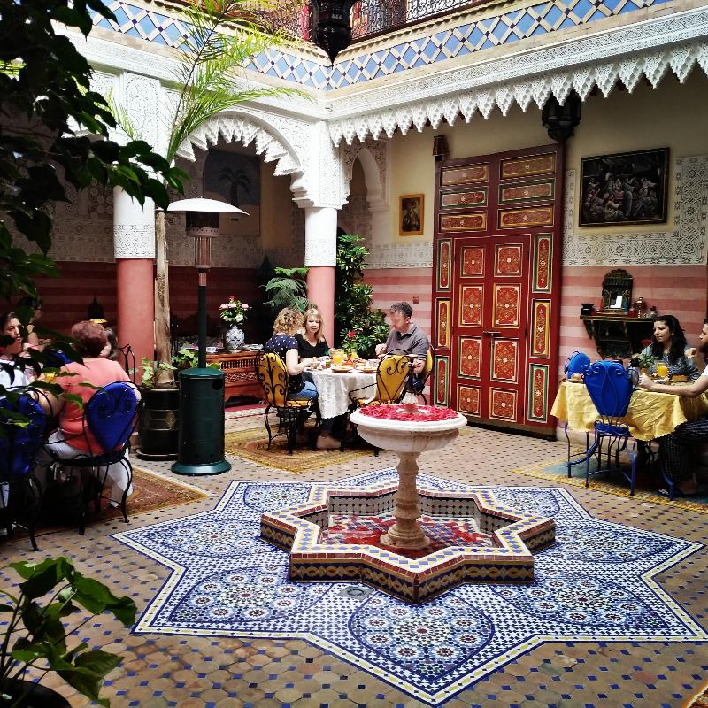 Riad Bleu Du Sud - Restoran