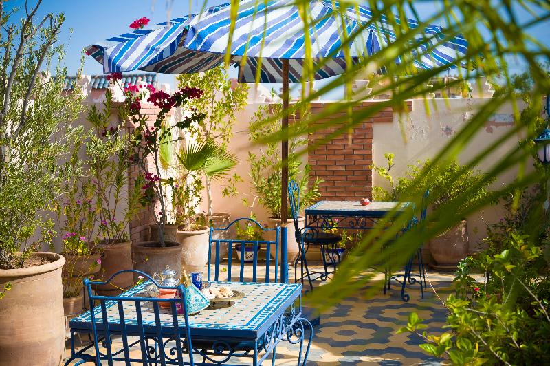 Riad Bleu Du Sud - Teras