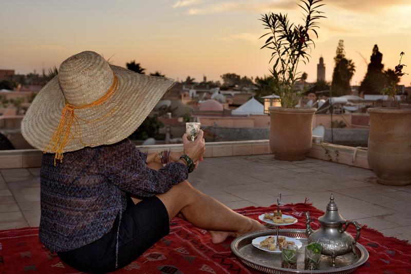 Riad Les Ammonites - Teras