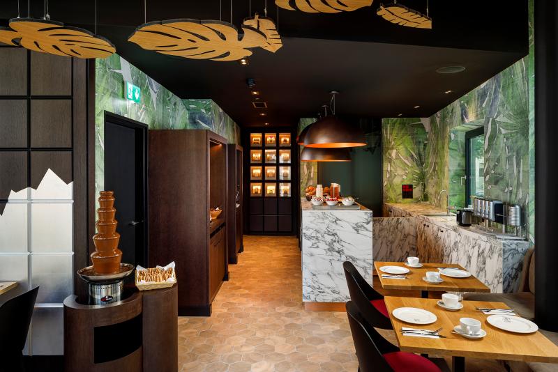 Hotel Swiss Chocolate by Fassbind Zurich - Restoran