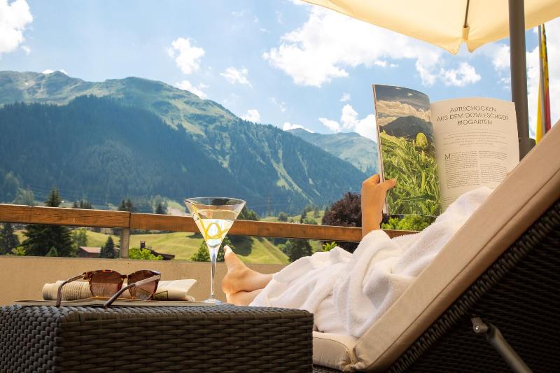Hotel Piz Buin Klosters - Teras