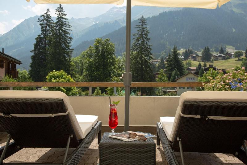 Hotel Piz Buin Klosters - Teras