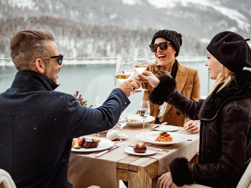 Carlton Hotel St. Moritz - Teras