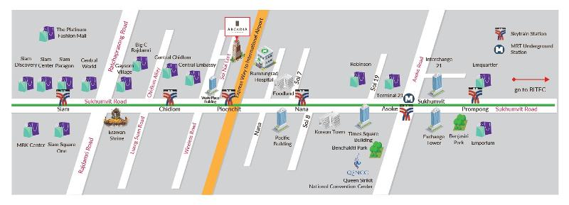 Arcadia Suites Bangkok - Genel