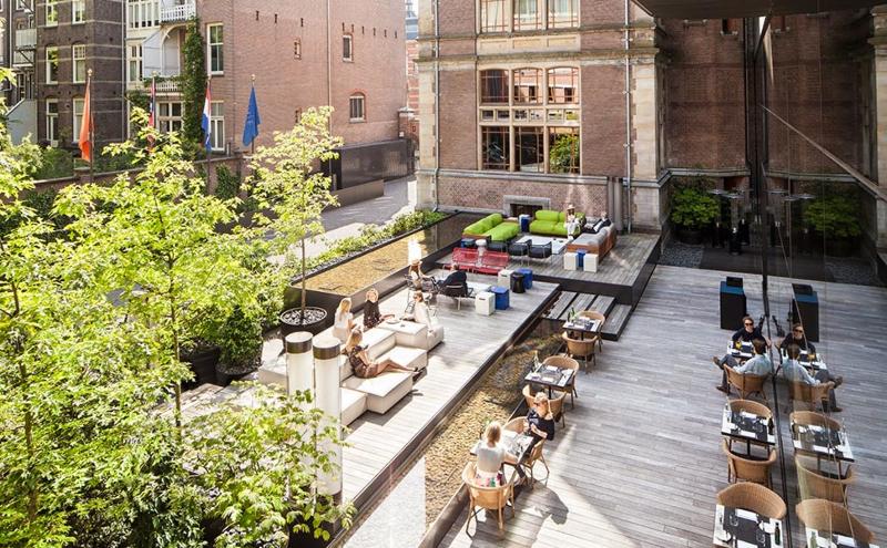 Mandarin Oriental Conservatorium, Amsterdam - Teras