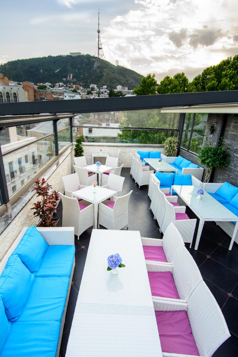 River Side Hotel Tbilisi - Teras