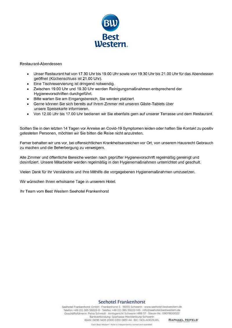 Seehotel Frankenhorst, BW Signature Collection - Aktivite