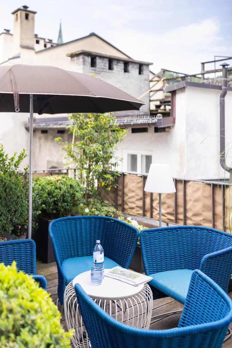 Small Luxury Hotel Goldgasse - Teras