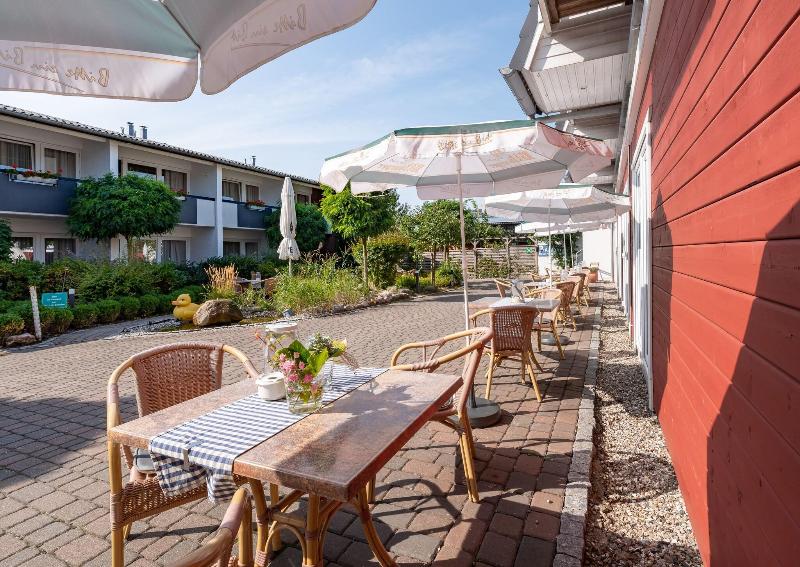 Hotel am Schlosspark garni - Teras