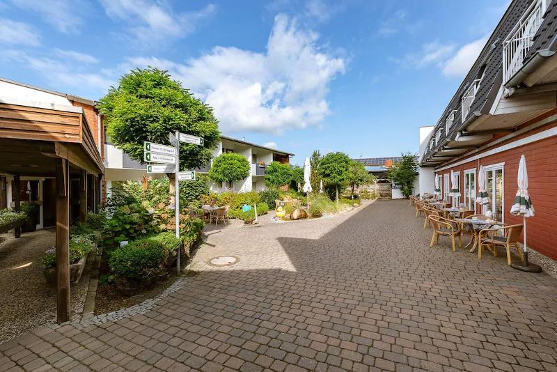 Hotel am Schlosspark garni - Teras