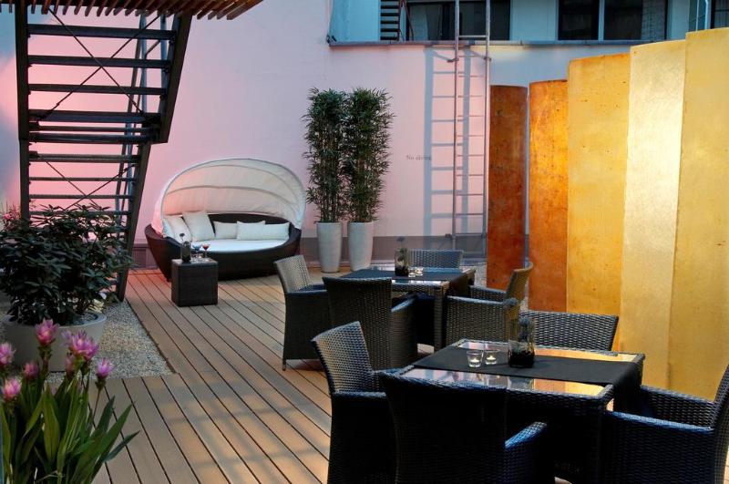 Hotel Dusseldorf Mitte - Teras