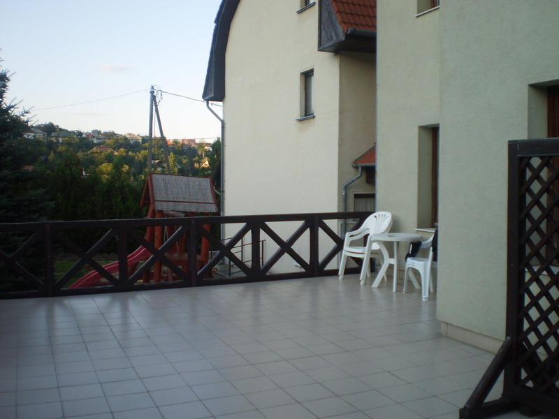 Helios Hotel Pension - Teras
