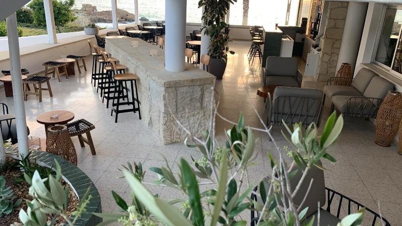 Vrachia Beach Hotel & Suites - Adults Only - Teras
