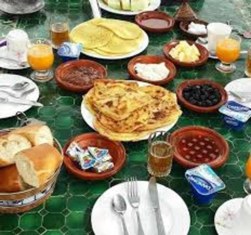 Riad Dar Bounouar - Restoran