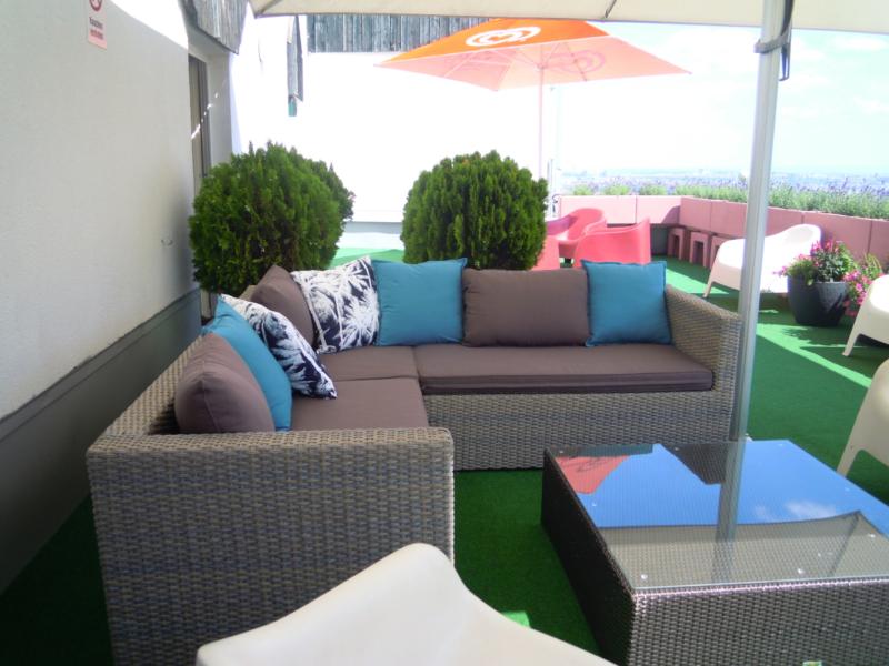 Palace Hostel  - Schlossherberge - Teras
