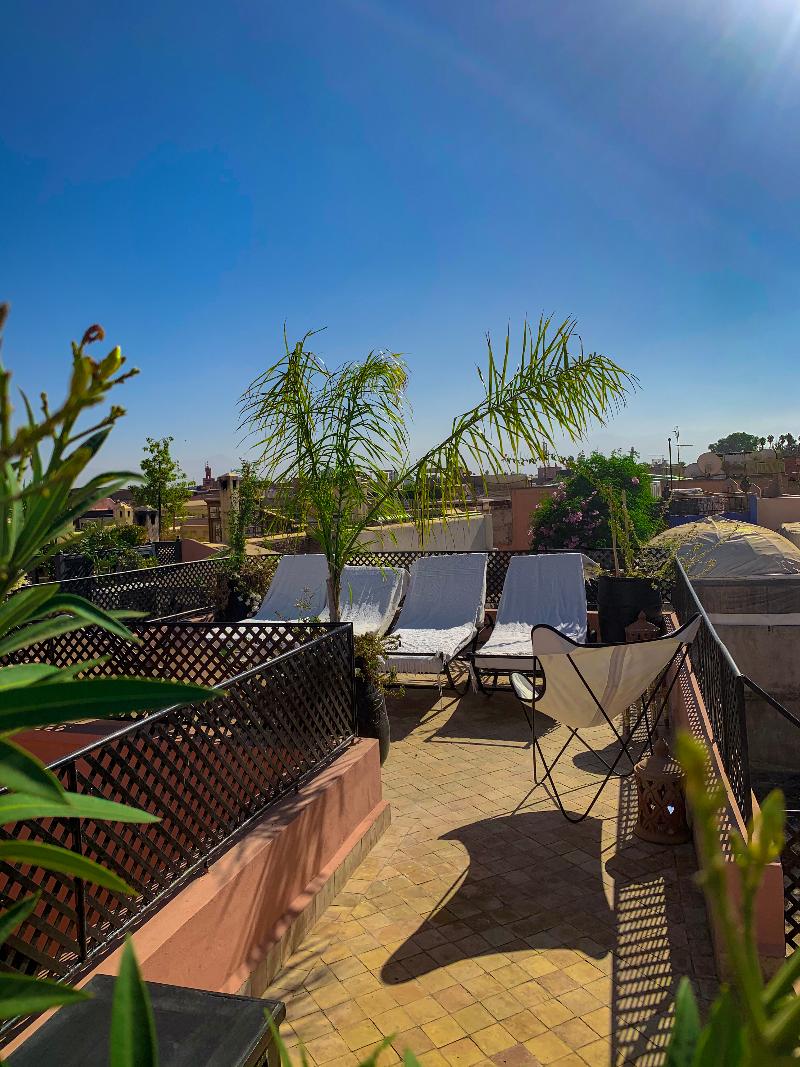 Riad Abaka by Ghali - Teras