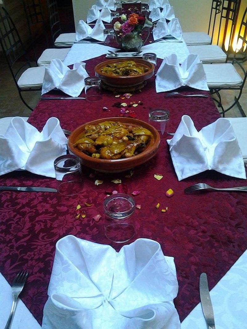 Riad Aubrac - Restoran