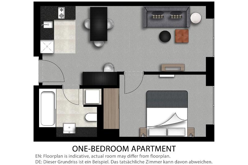 Adina Apartment Hotel Berlin Mitte - Oda