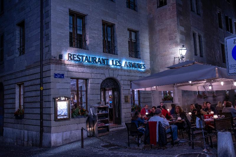 Hotel Les Armures - Teras