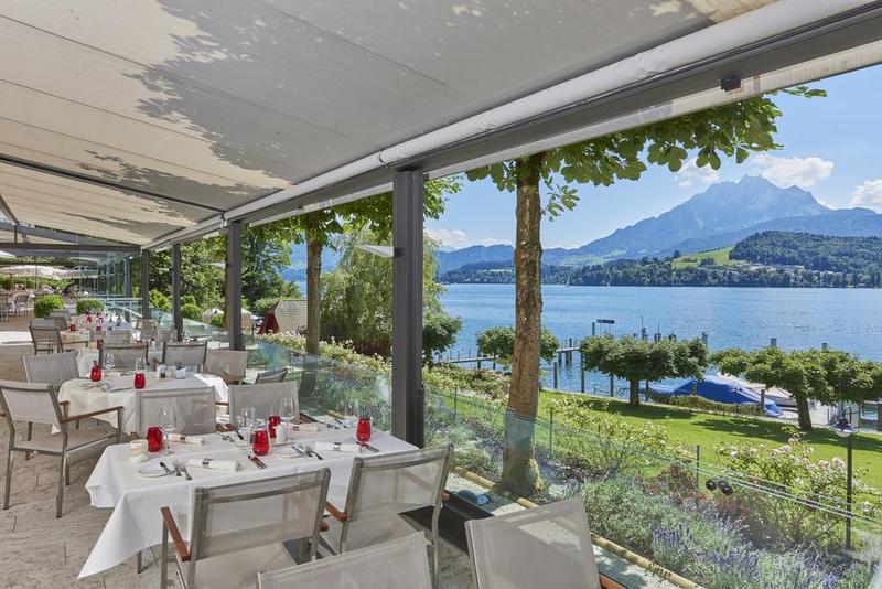 HERMITAGE Lake Lucerne - Restoran