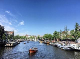 Facade Hotel Amsterdam fotoÄŸrafÄ±