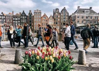 Facade Hotel Amsterdam fotoÄŸrafÄ±