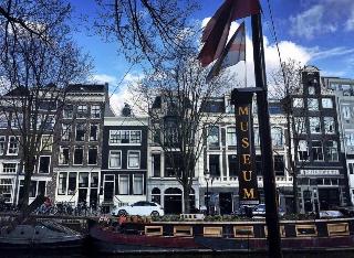 Facade Hotel Amsterdam fotoÄŸrafÄ±