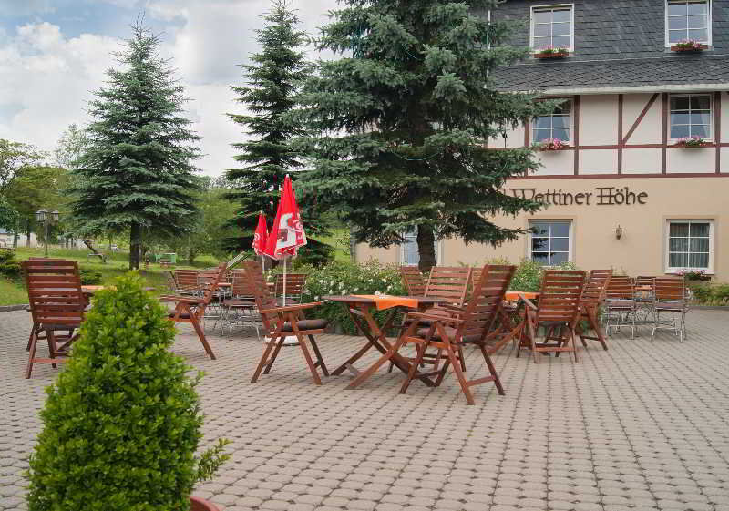 Panorama Berghotel Wettiner Höhe fotoÄŸrafÄ±