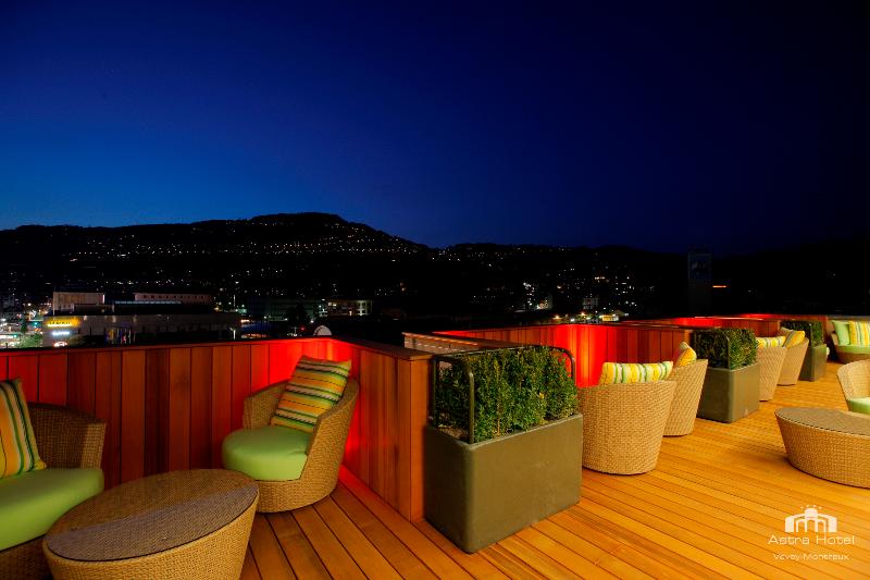 Astra Hotel Vevey - Teras