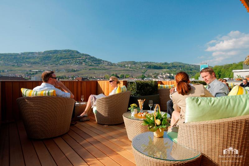 Astra Hotel Vevey - Teras