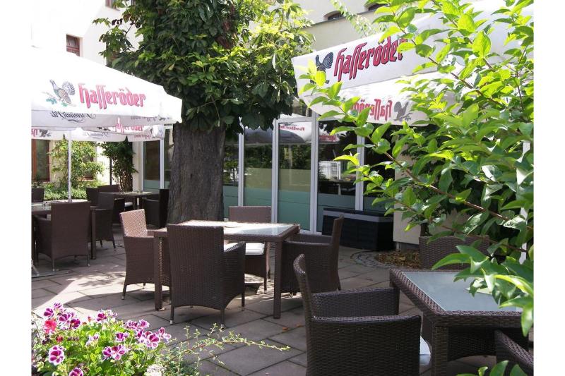 Hotel Merseburger Hof - Teras
